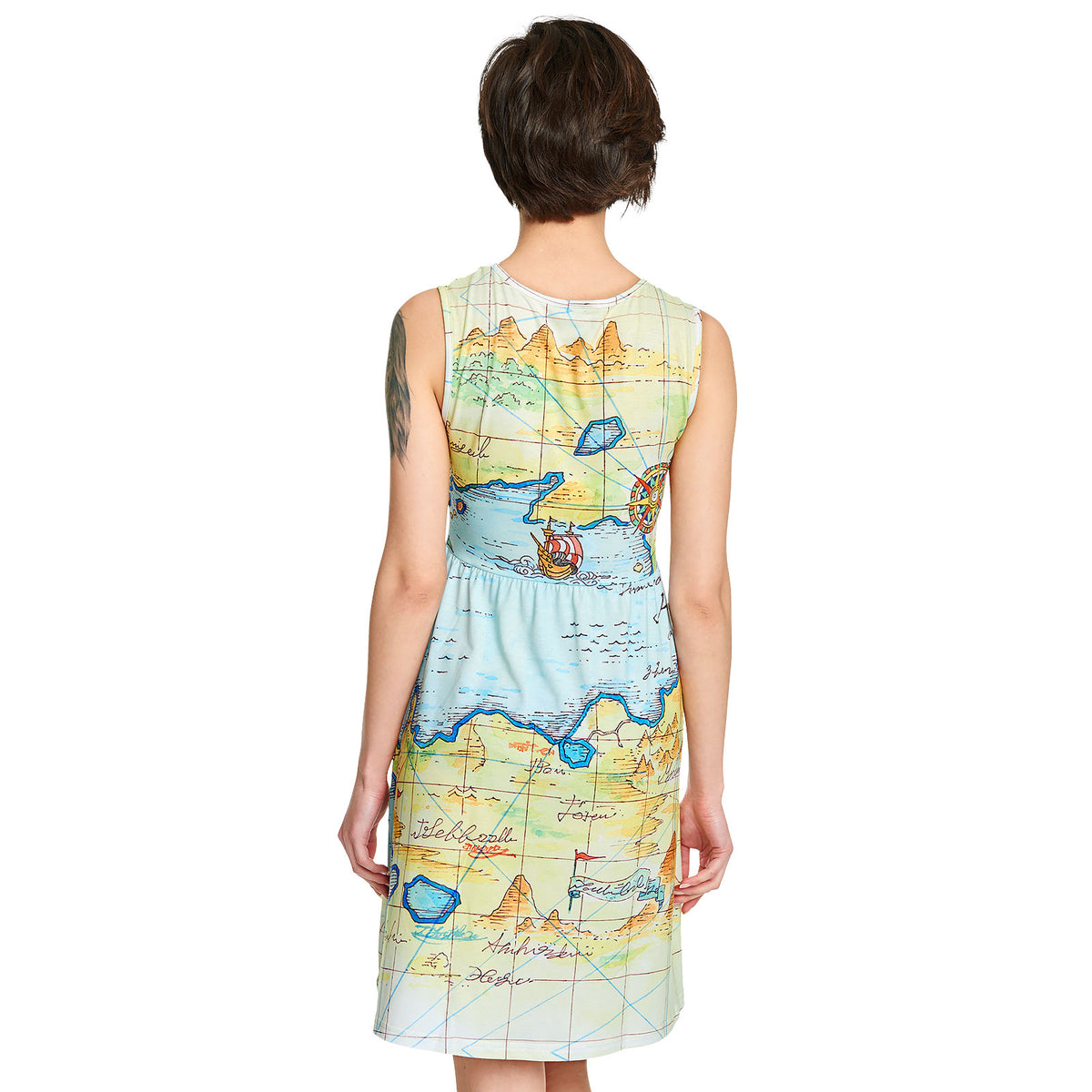 Product image One Piece - East Blue Map Mini Dress