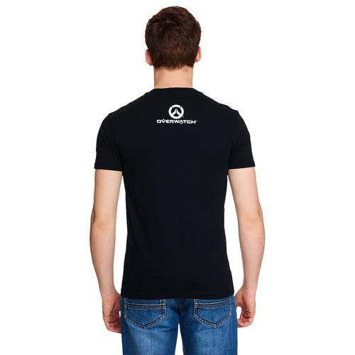 Immagine del prodotto Overwatch - T-shirt nera con logo Tracer Spray