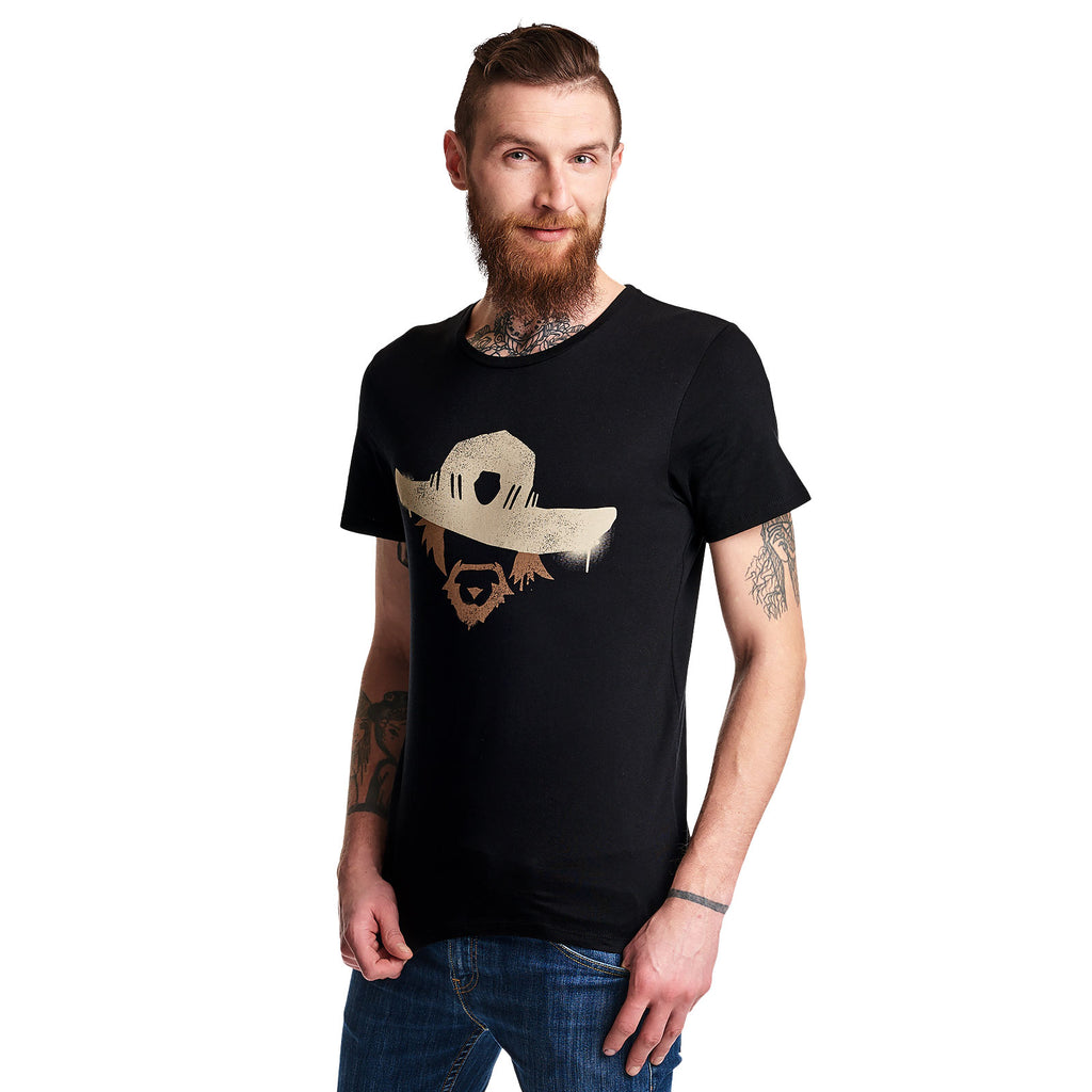 Immagine del prodotto Overwatch - T-shirt nera con logo Cassidy Spray