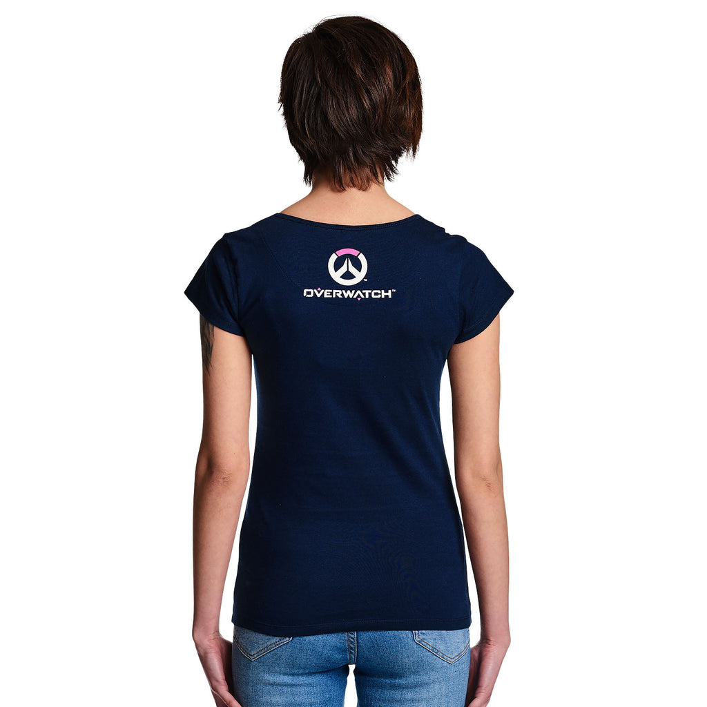Product image Overwatch - One Shot One Kill T-Shirt ladies blue
