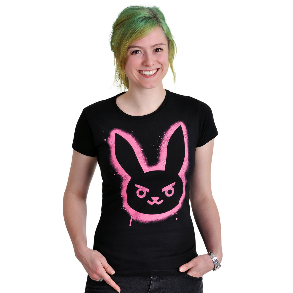 Immagine del prodotto Overwatch - T-shirt D.VA Spray Logo da donna nera