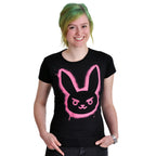 Immagine del prodotto Overwatch - T-shirt D.VA Spray Logo da donna nera