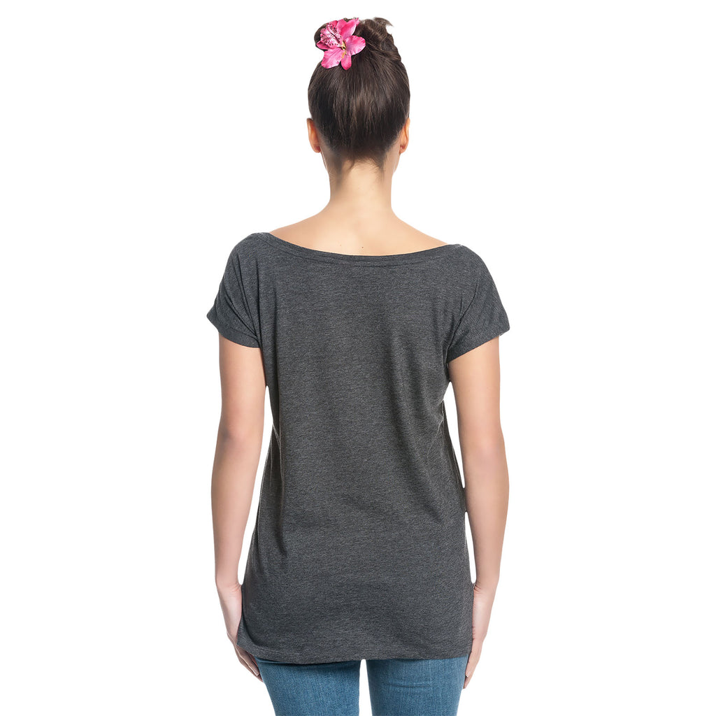 Immagine del prodotto Alice nel Paese delle Meraviglie - T-shirt da donna larga grigia