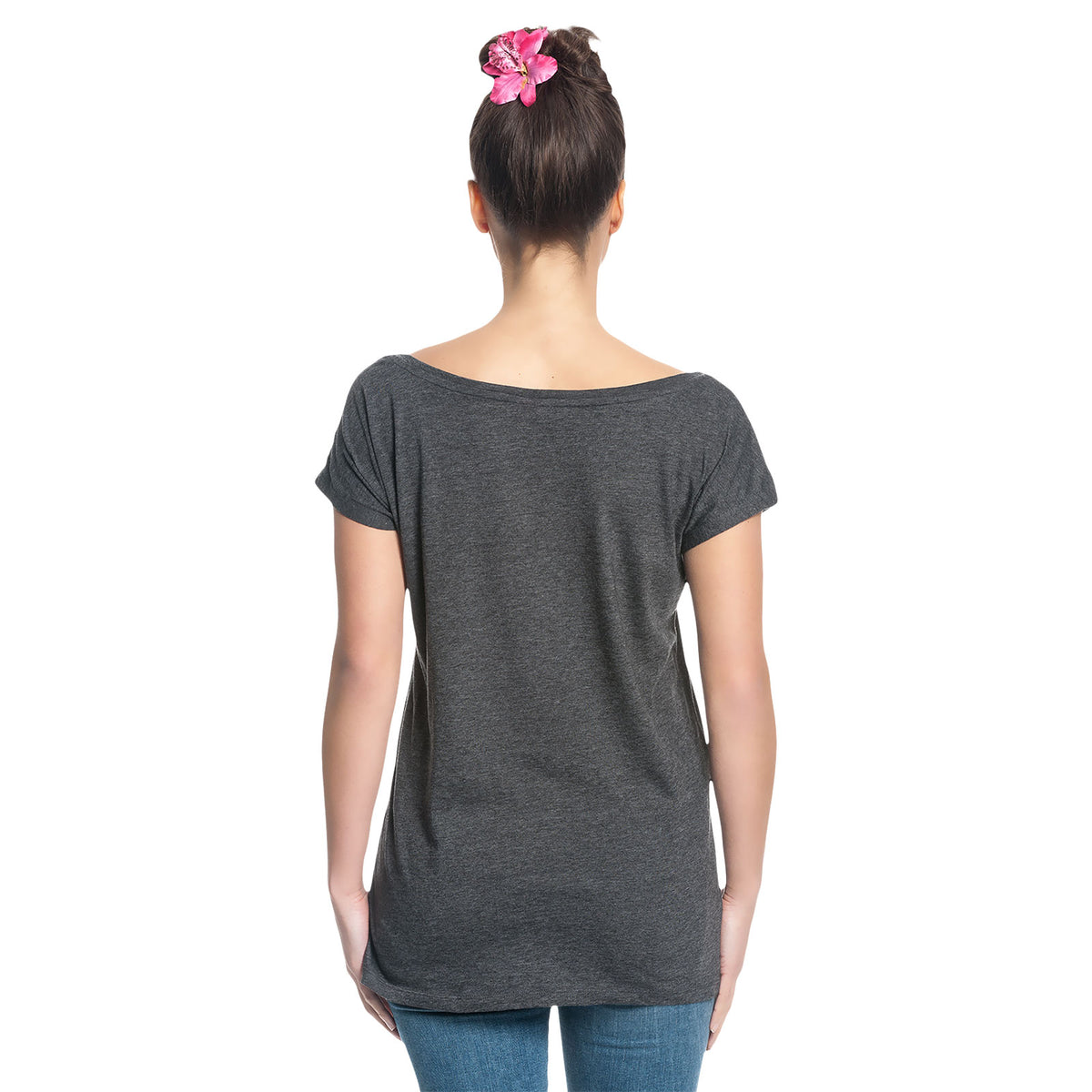 Immagine del prodotto Alice nel Paese delle Meraviglie - T-shirt da donna larga grigia
