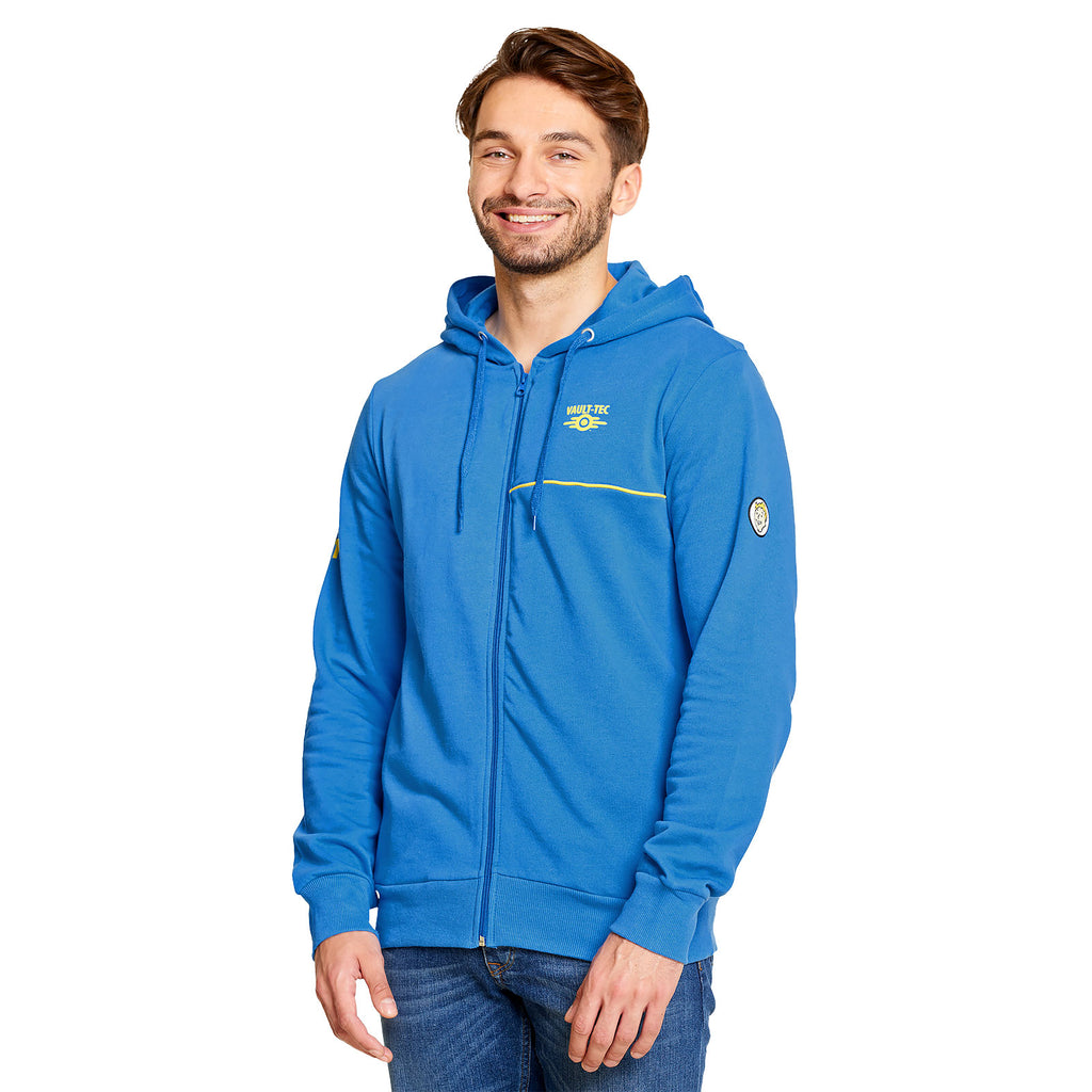 Immagine del prodotto Fallout - Felpa con cappuccio blu Vault Boy