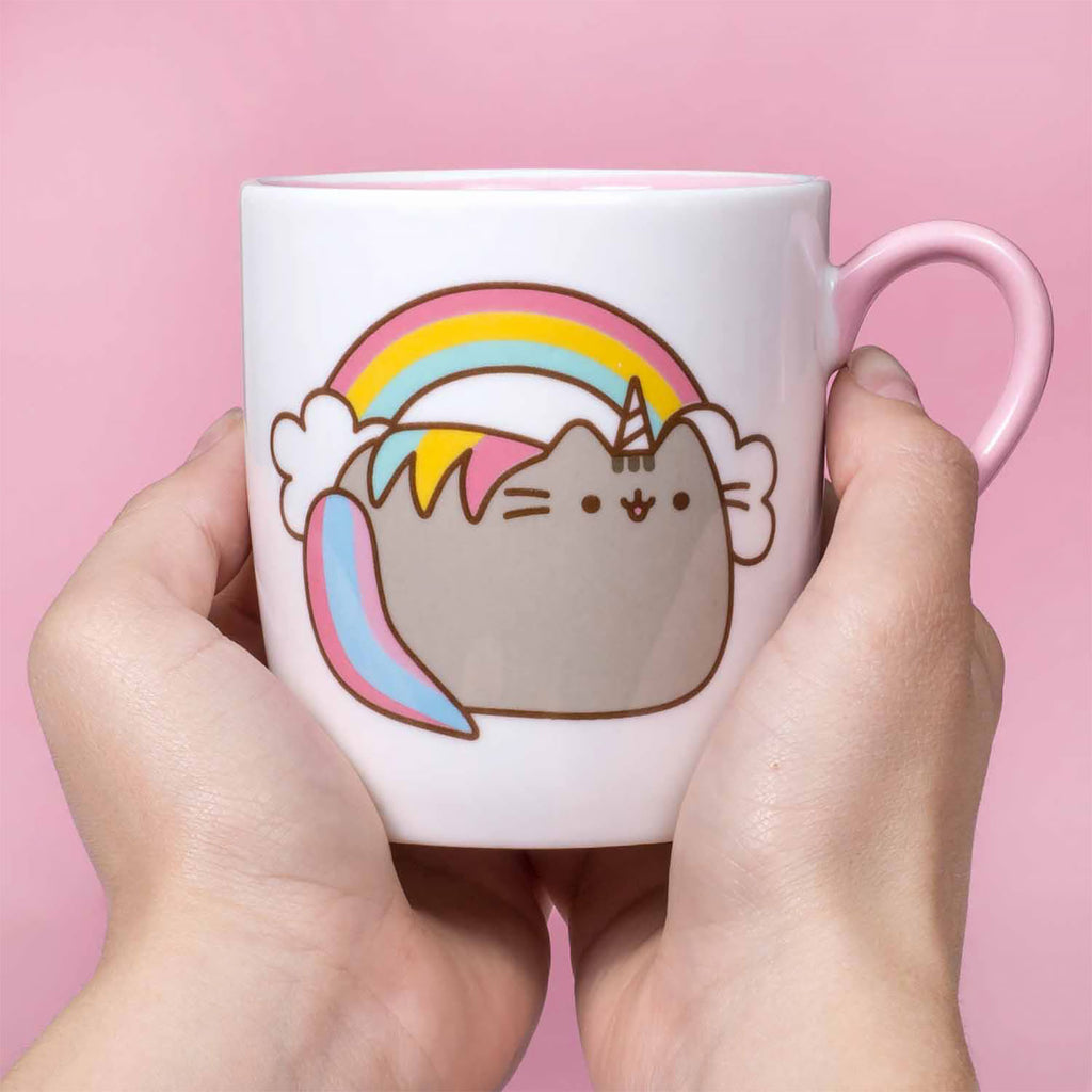 Immagine del prodotto Pusheen - Calze arcobaleno e tazza