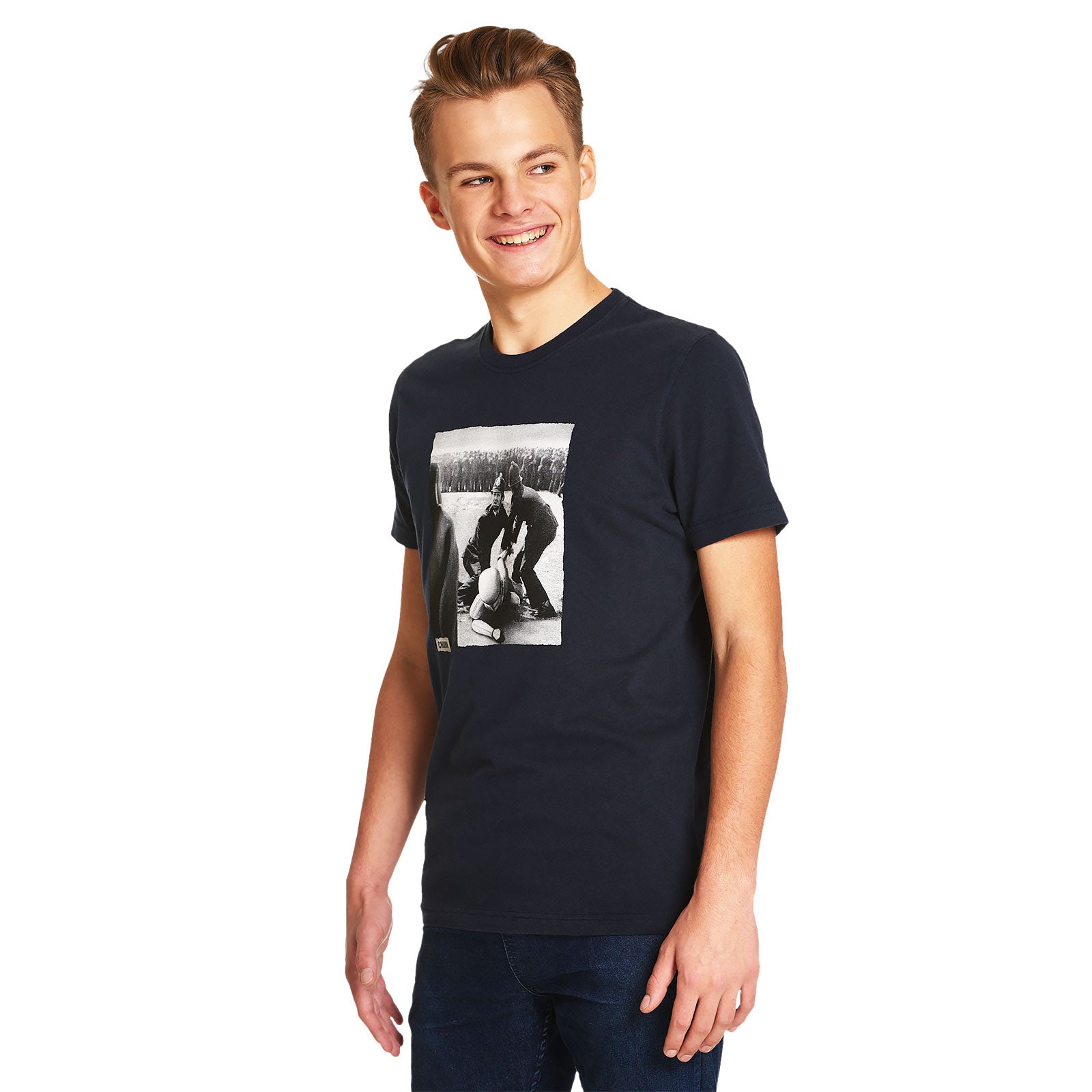 Immagine del prodotto T-shirt blu Dark Side Arrest