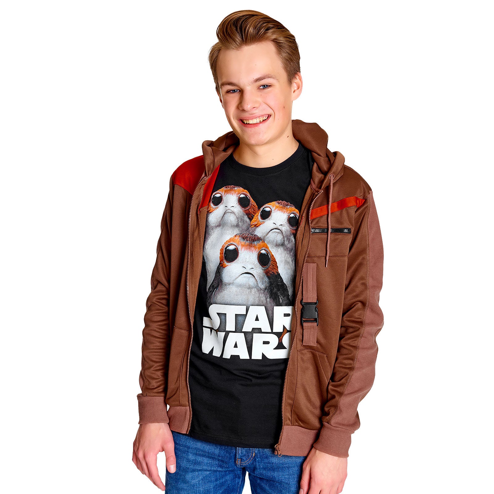 Immagine del prodotto Star Wars - Giacca con cappuccio marrone di Finn