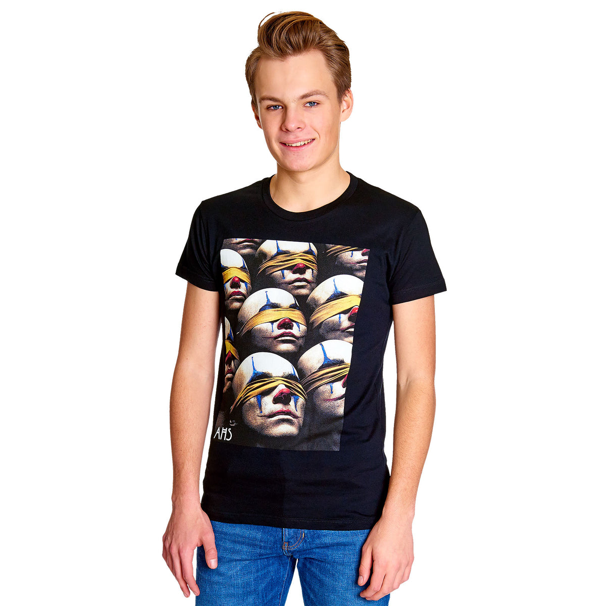 Immagine del prodotto American Horror Story - T-shirt nera 'Clown Ciechi'