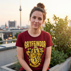 Immagine del prodotto Harry Potter - T-shirt rossa con stemma di Grifondoro