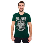 Immagine del prodotto Harry Potter - T-shirt verde con stemma di Slytherin