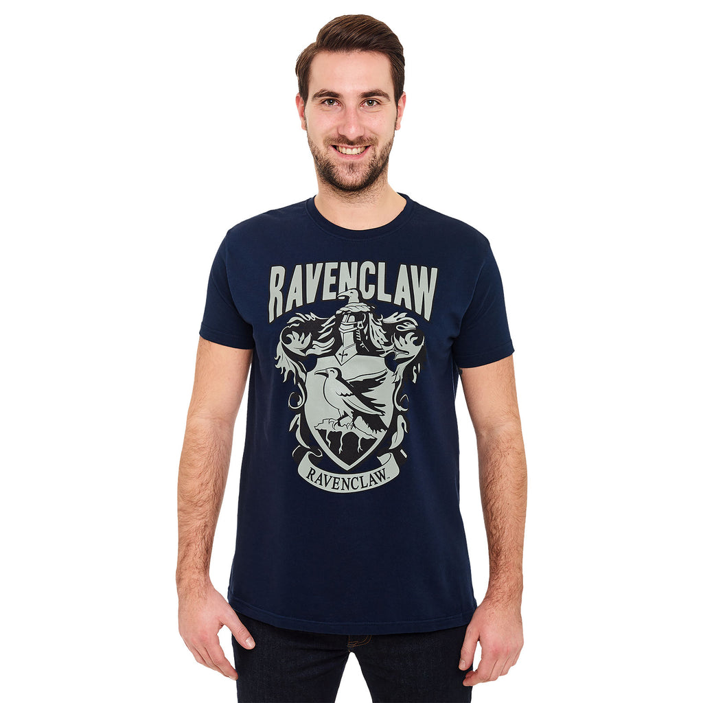 Immagine del prodotto Harry Potter - T-shirt blu con stemma di Ravenclaw