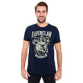 Immagine del prodotto Harry Potter - T-shirt blu con stemma di Ravenclaw