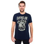 Immagine del prodotto Harry Potter - T-shirt blu con stemma di Ravenclaw