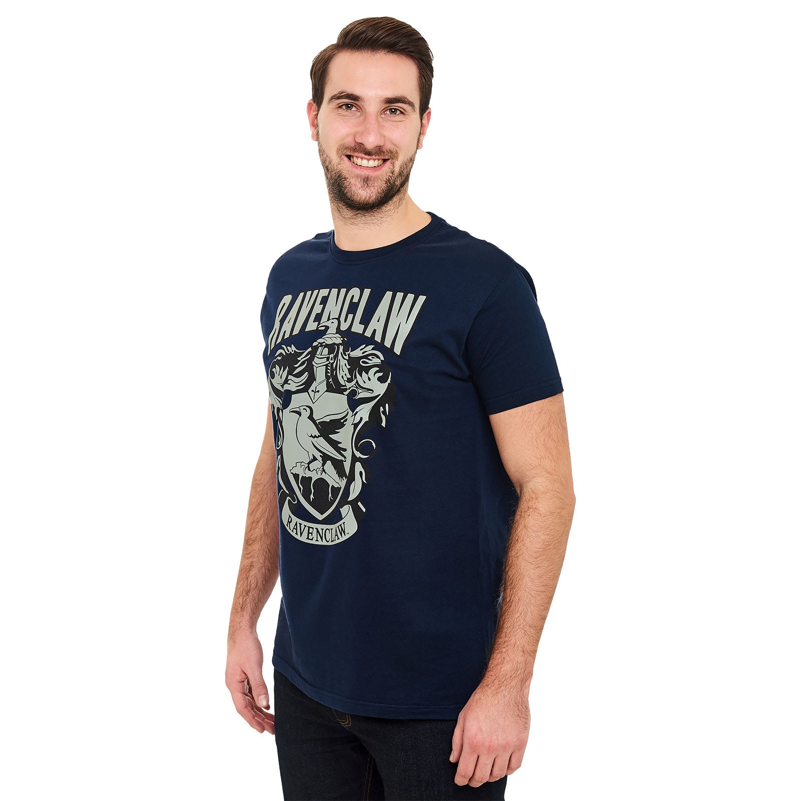 Immagine del prodotto Harry Potter - T-shirt blu con stemma di Ravenclaw