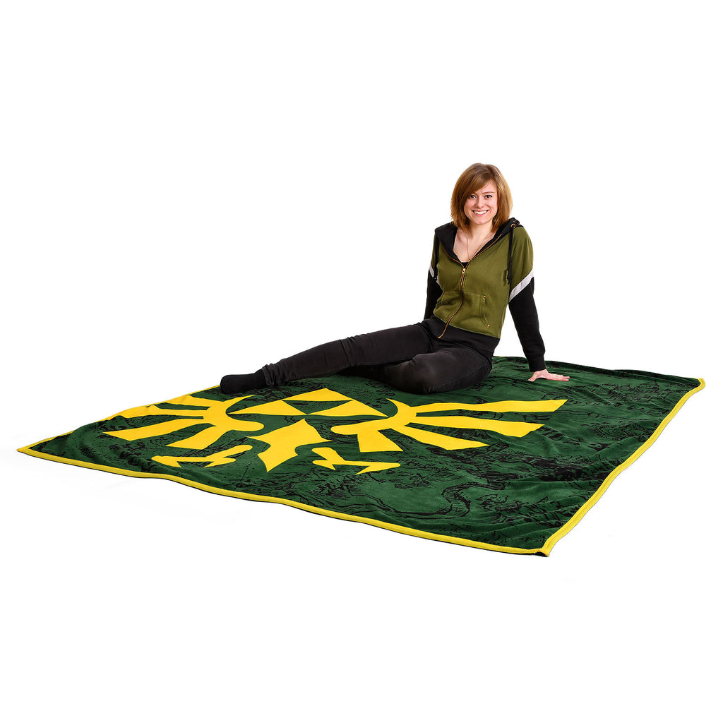 Immagine del prodotto Zelda - Coperta morbida con logo Hyrule