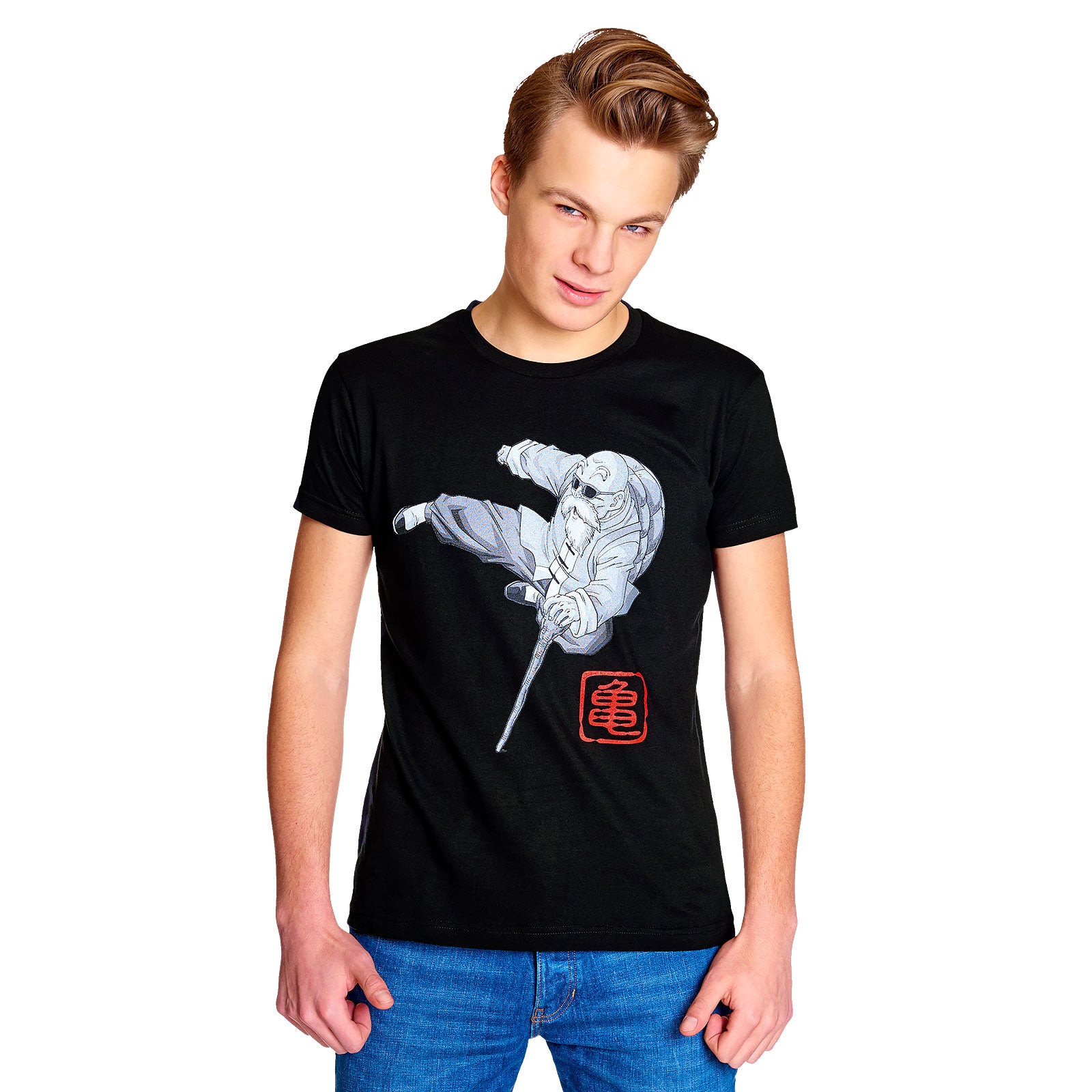Immagine del prodotto Dragon Ball Z - Muten Roshi Kick T-shirt nera