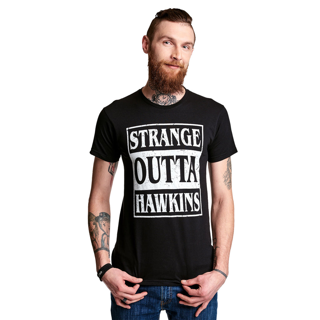 Immagine del prodotto T-shirt Strange Outta Hawkins nera