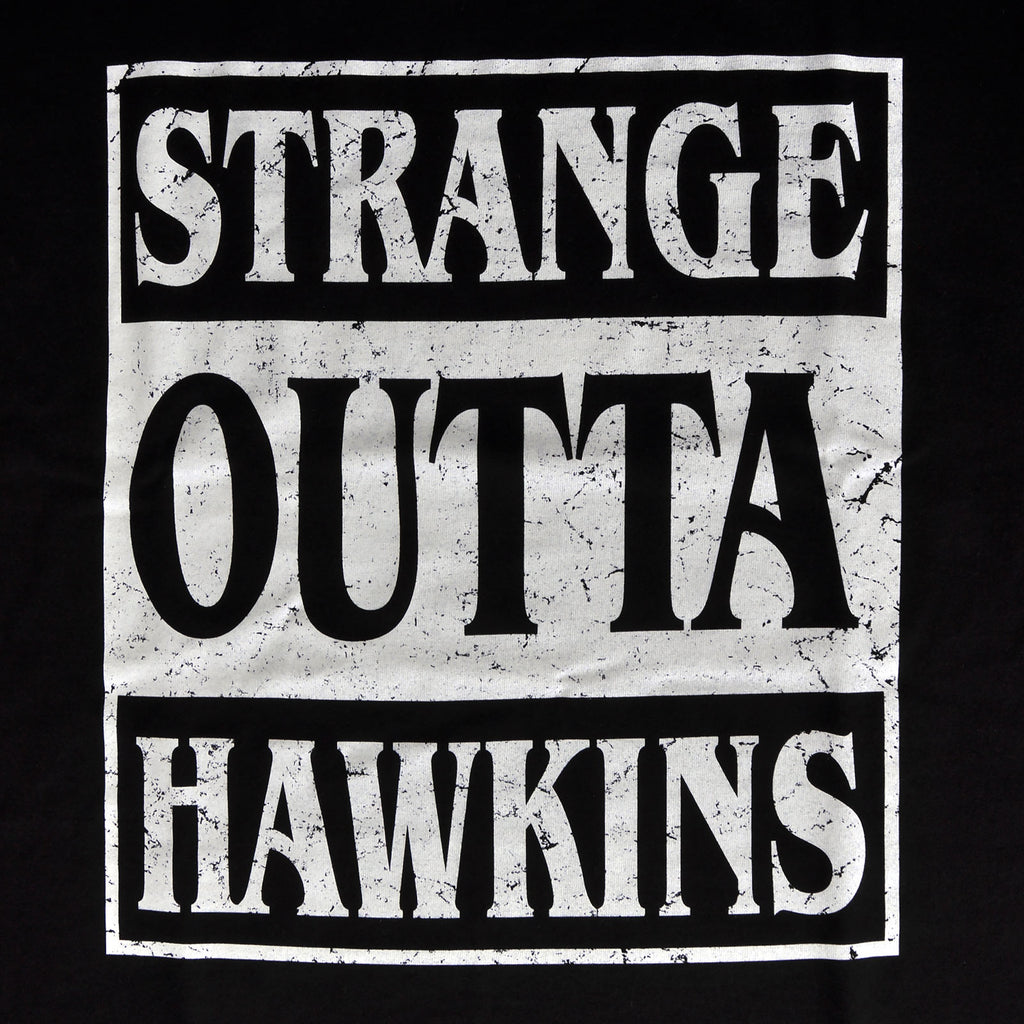Immagine del prodotto T-shirt Strange Outta Hawkins nera