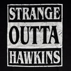 Immagine del prodotto T-shirt Strange Outta Hawkins nera