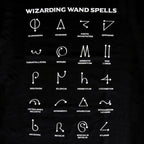 Immagine del prodotto Maglietta con grafico degli incantesimi per i fan di Harry Potter