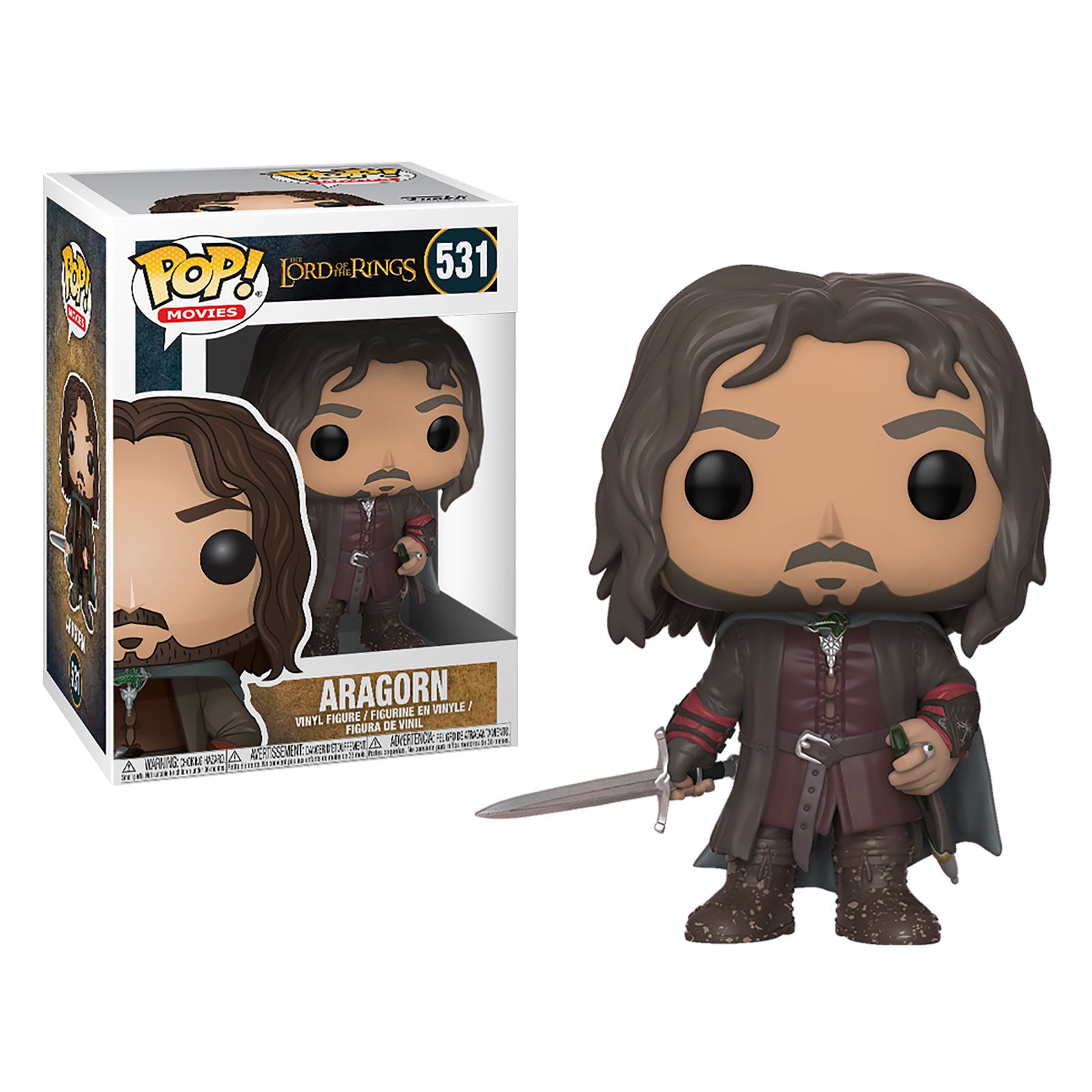 Immagine del prodotto Il Signore degli Anelli - Figura Funko Pop di Aragorn