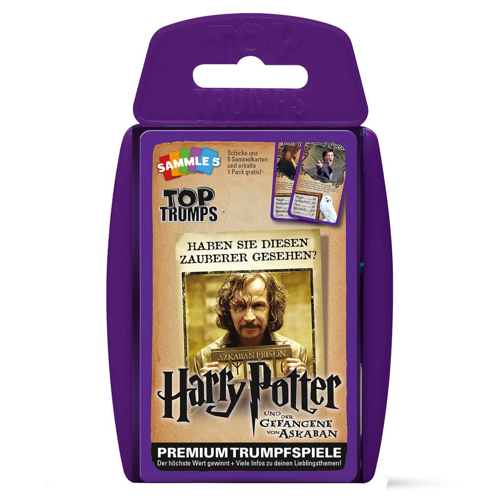 Immagine del prodotto Harry Potter e il Prigioniero di Azkaban Top Trumps Carte da Gioco