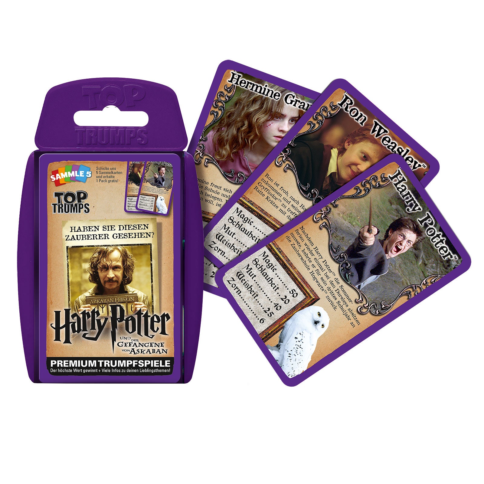 Immagine del prodotto Harry Potter e il Prigioniero di Azkaban Top Trumps Carte da Gioco