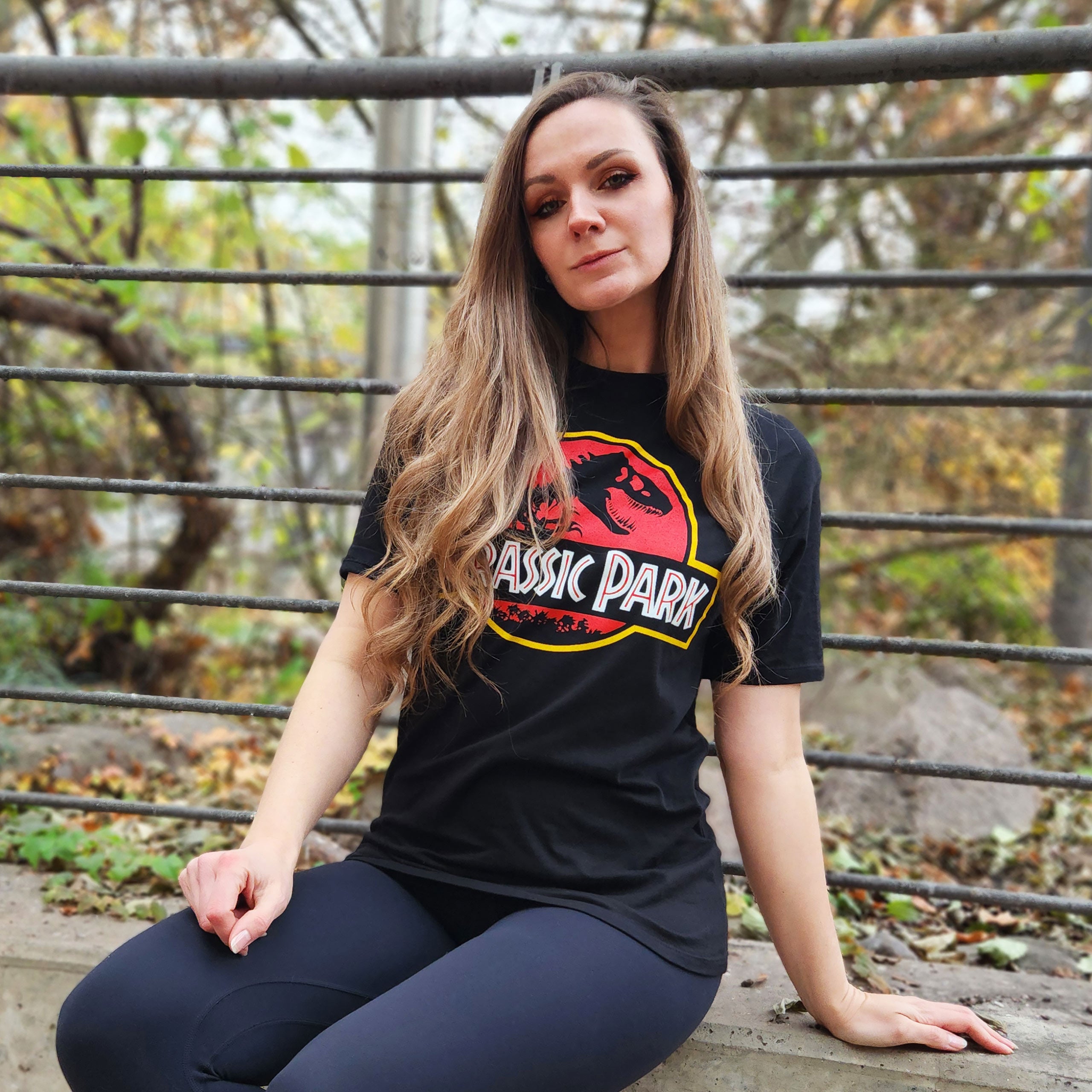 Immagine del prodotto Jurassic Park - T-shirt con logo nero