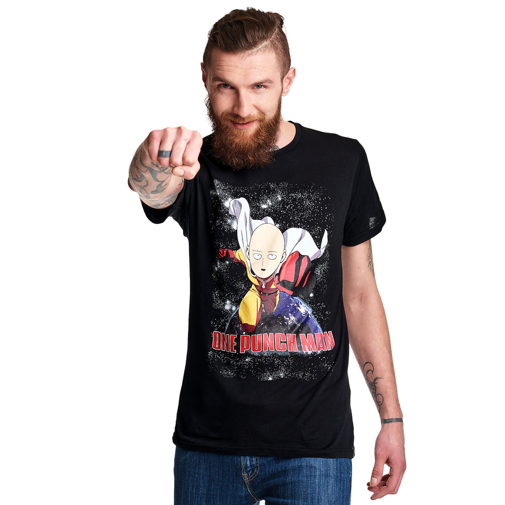 Immagine del prodotto One Punch Man - T-shirt da combattimento nera