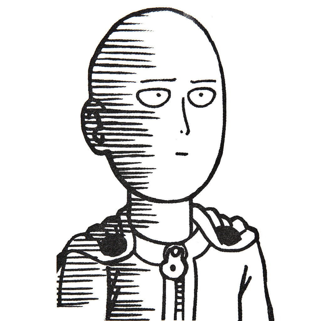 Product image One Punch Man - Saitama Sketch T-Shirt white