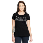 Immagine del prodotto T-shirt da donna di Winterfell per fan di Game of Thrones