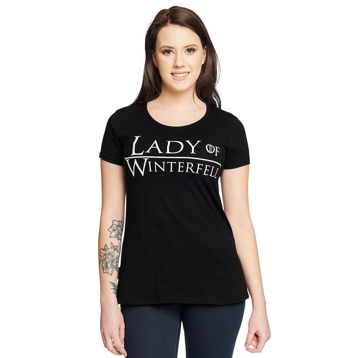 Immagine del prodotto T-shirt da donna di Winterfell per fan di Game of Thrones