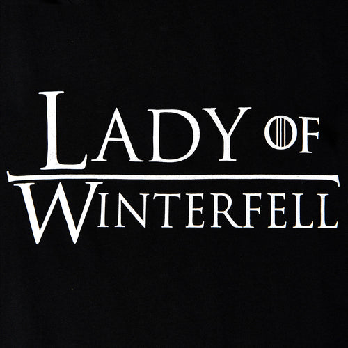 Immagine del prodotto T-shirt da donna di Winterfell per fan di Game of Thrones
