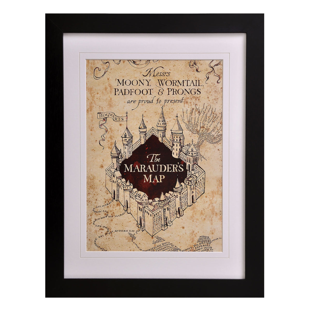 Immagine del prodotto Harry Potter - Mappa del Malandrino Quadro da parete