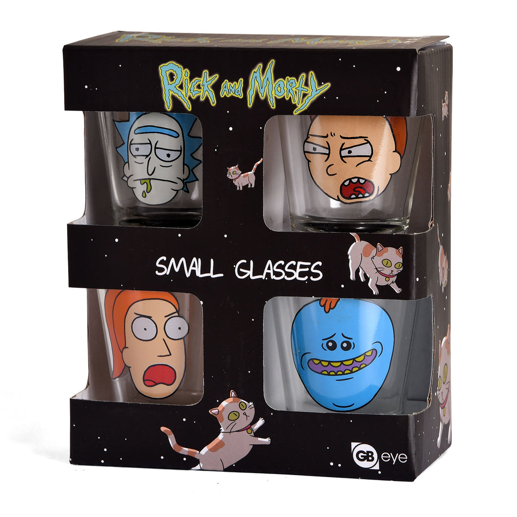 Immagine del prodotto Rick e Morty - Set di bicchierini con volti