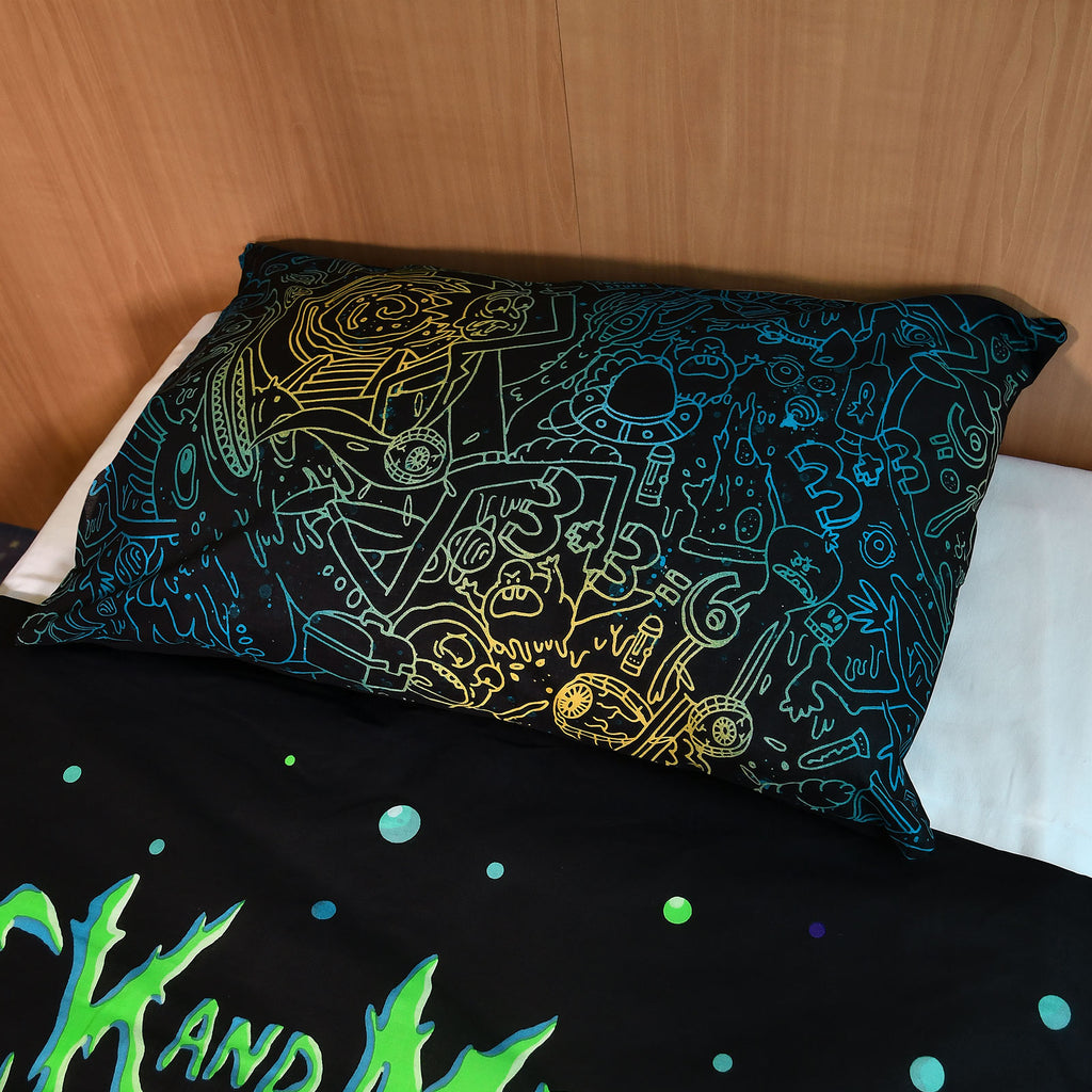 Immagine del prodotto Rick e Morty - Biancheria da letto reversibile Space Cruiser