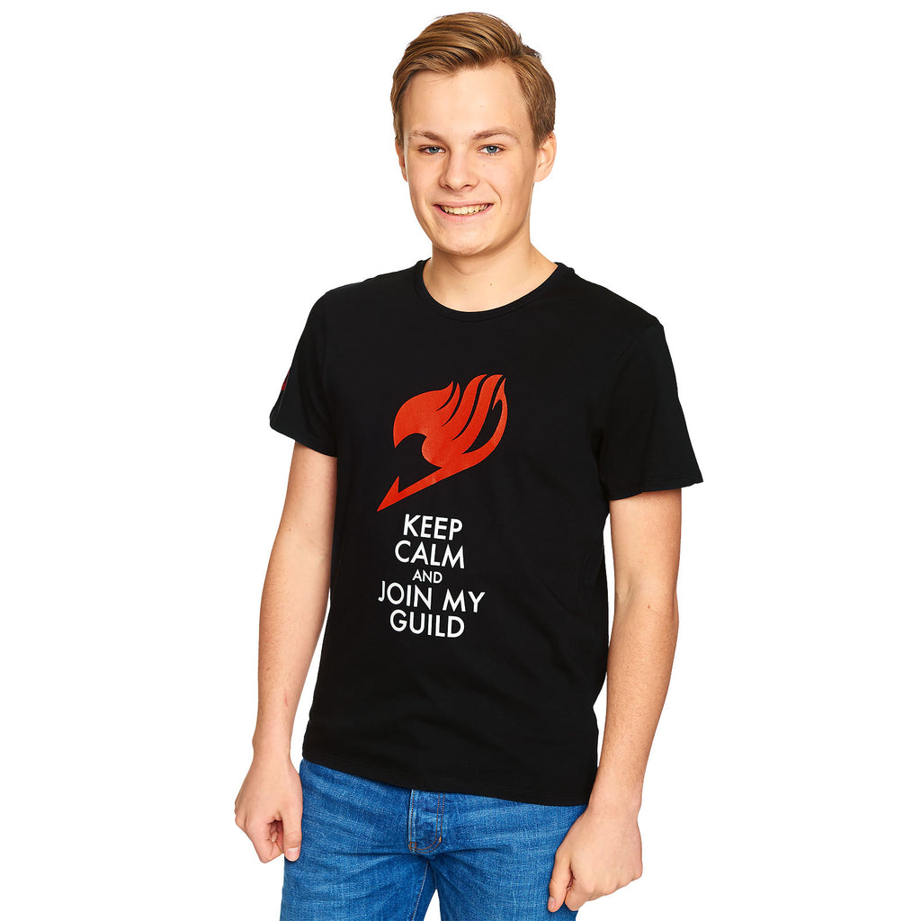 Immagine del prodotto Fairy Tail - Keep Calm e unisciti alla mia gilda T-Shirt