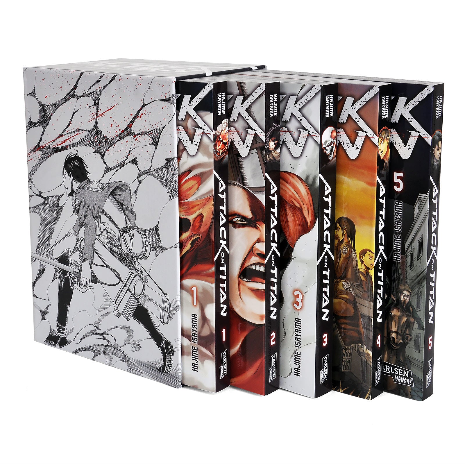 Immagine del prodotto Attack on Titan - Box da collezione Volume 1-5