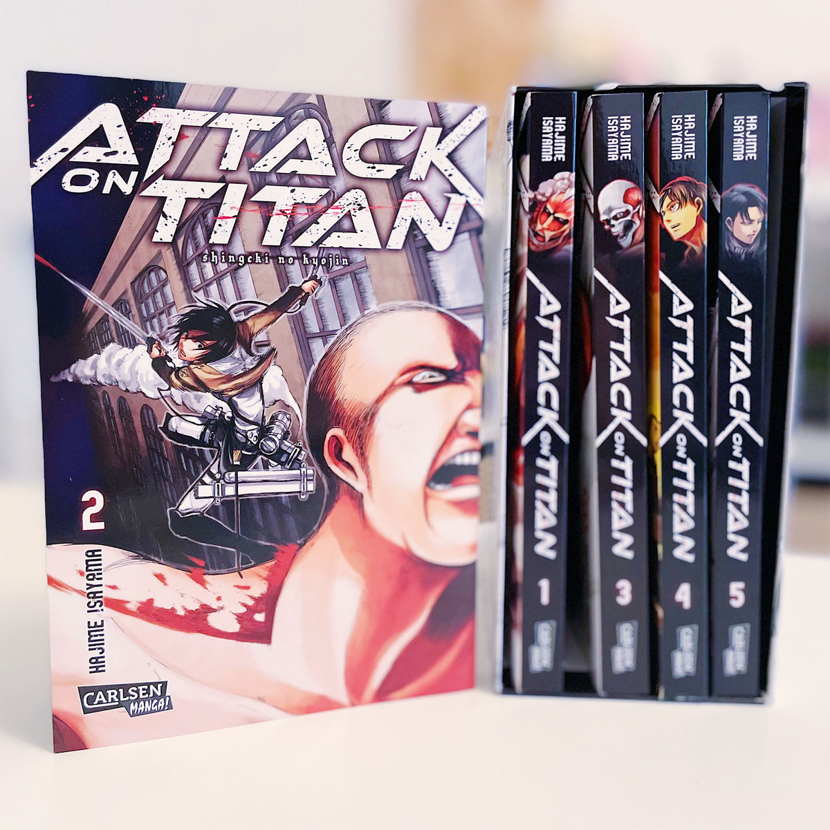 Immagine del prodotto Attack on Titan - Box da collezione Volume 1-5
