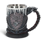 Immagine del prodotto Game of Thrones - Boccale deluxe con stemma Stark