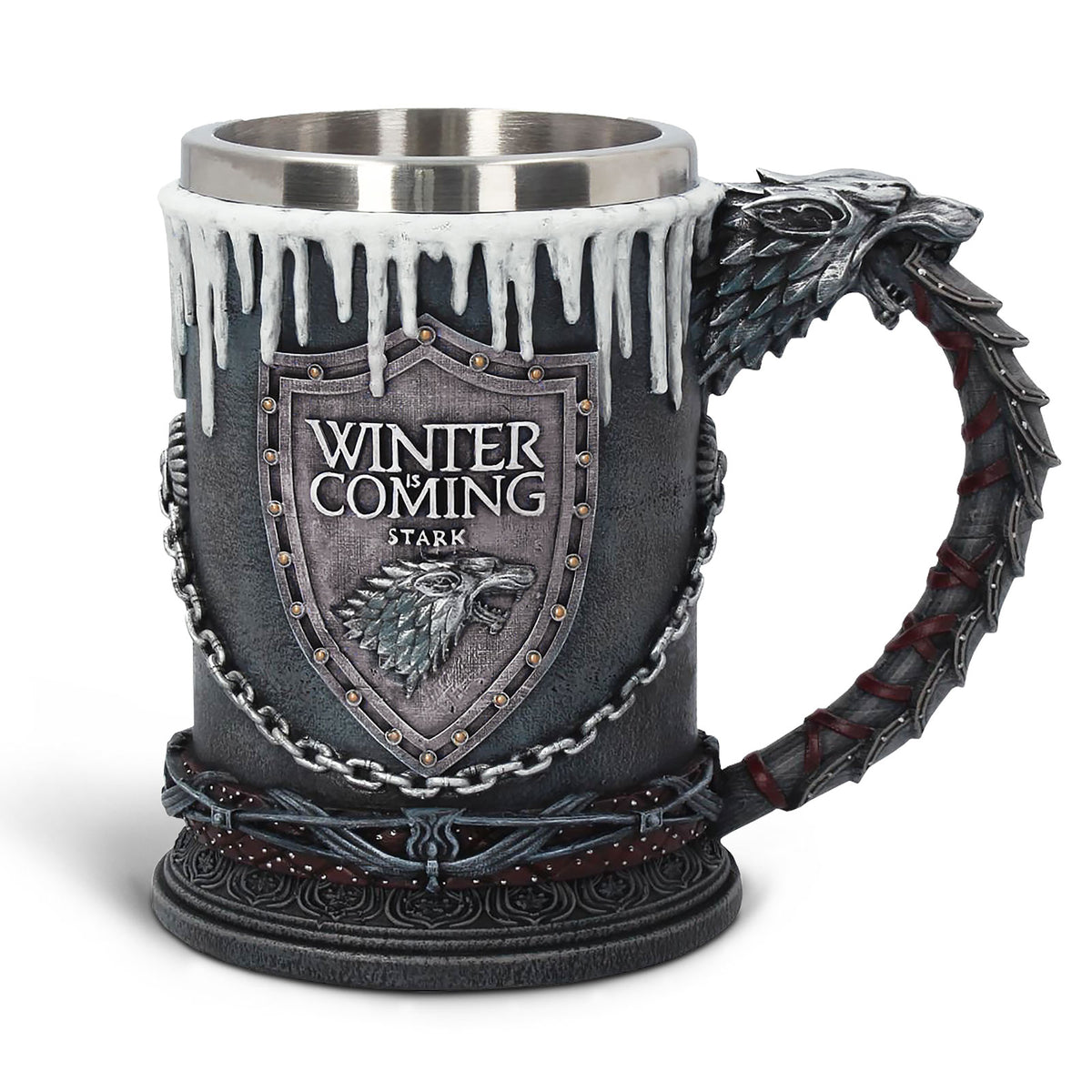 Immagine del prodotto Game of Thrones - Boccale deluxe con stemma Stark
