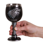 Immagine del prodotto Game of Thrones - Calice deluxe lupo ombroso Winter is Coming