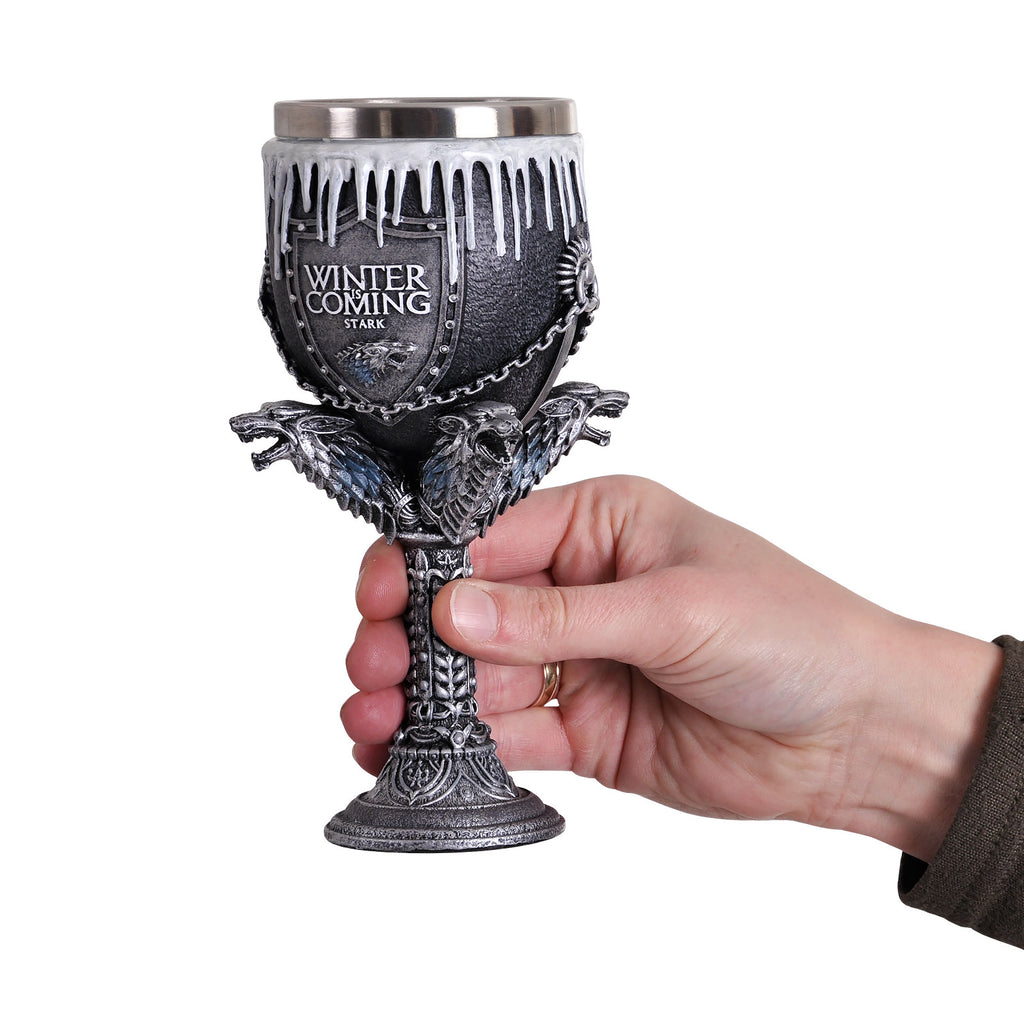 Immagine del prodotto Game of Thrones - Calice deluxe con stemma Stark
