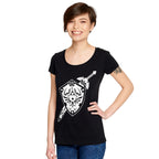 Immagine del prodotto Zelda - T-Shirt Spada e Scudo per Donna Nera