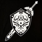 Immagine del prodotto Zelda - T-Shirt Spada e Scudo per Donna Nera