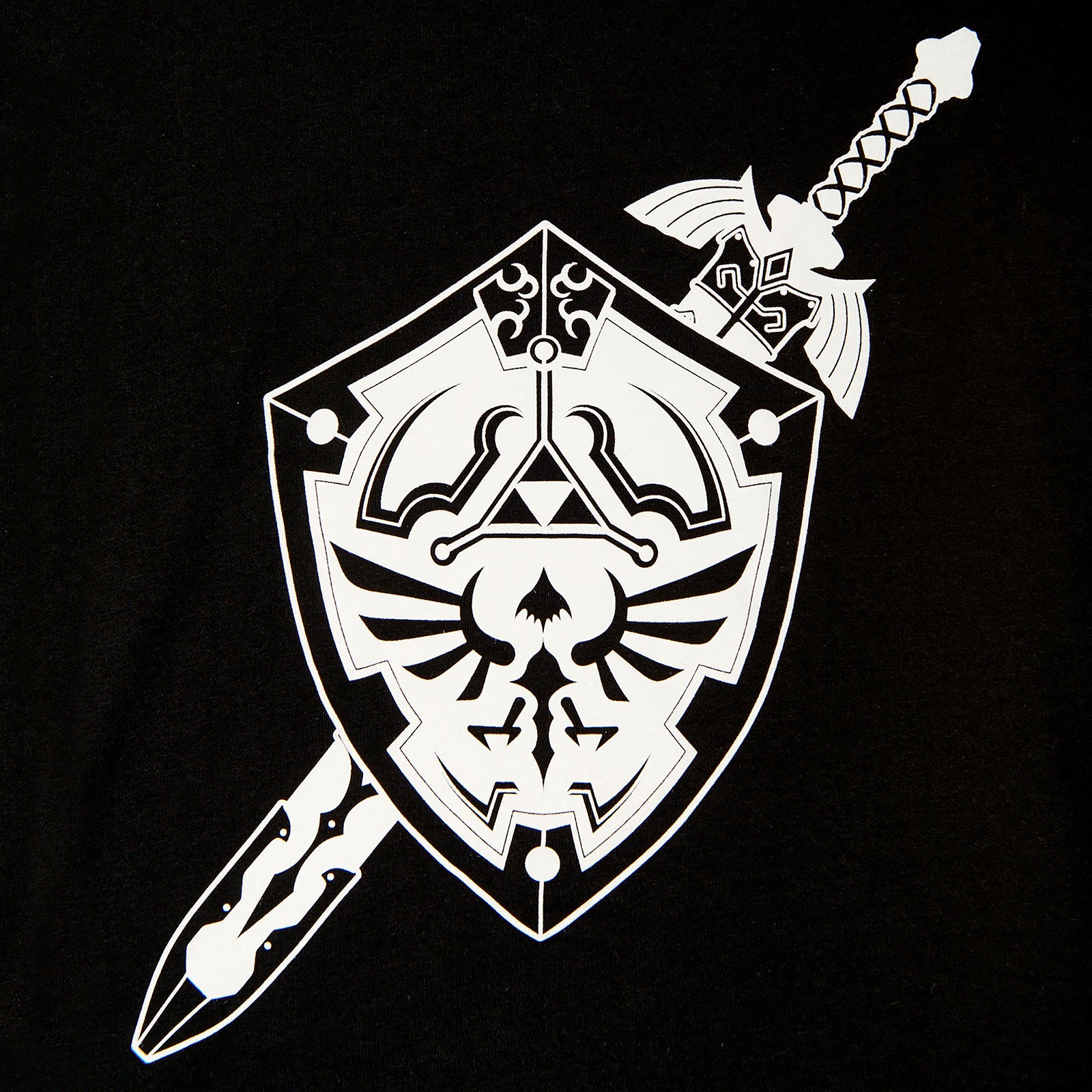 Immagine del prodotto Zelda - T-Shirt Spada e Scudo per Donna Nera