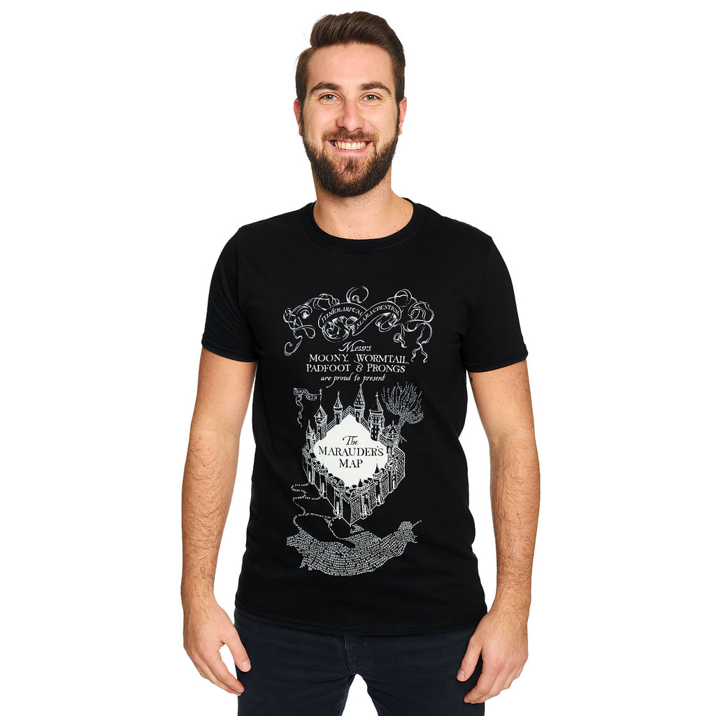 Product image Harry Potter - Marauders Map T-Shirt black