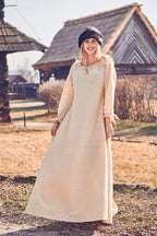 Immagine del prodotto Abito medievale a maniche lunghe beige