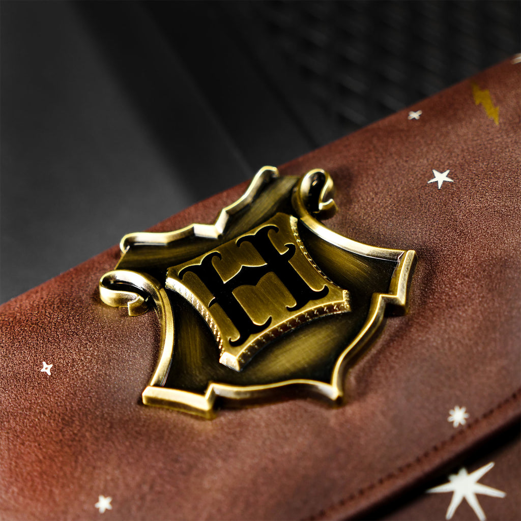 Immagine del prodotto Harry Potter - Portafoglio in metallo con stemma di Hogwarts